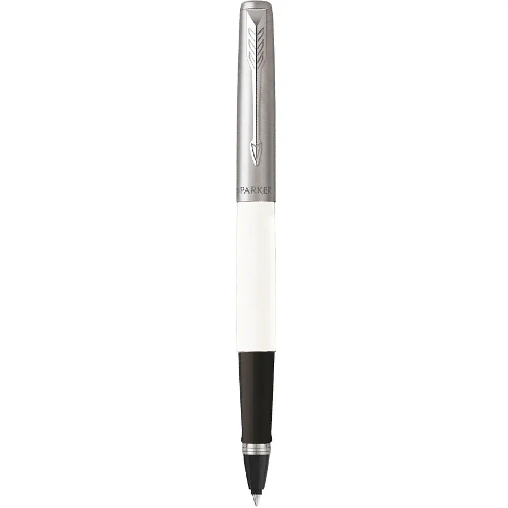 Ручка Parker, Паркер Jotter Plastic White, ролер, блістер 15 026 — фото 2