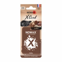 Автомобільний ароматизатор повітря Nowax X Card - Coffe, 6 г NX07541