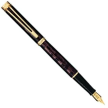 Ручка Waterman Harmonie перо, коричневий корпус, позолочене перо 12105