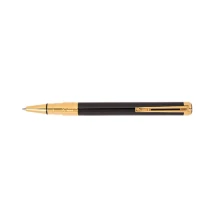 Ручка Waterman Perspective Black Black GT кулькова, чорний лаковий корпус з позолотою 21400