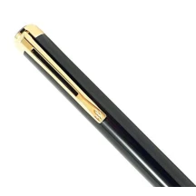 Ручка Waterman Perspective Black Black GT кулькова, чорний лаковий корпус з позолотою 21400 — фото 2