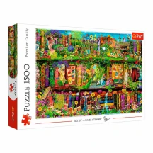 Пазли Trefl 1500 елементів "Казкова книжкова шафа" 85 х 58 см 26165