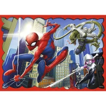 Пазли Trefl ( 4 в 1) "Spider-man. Герой" 28,5 х 20,5 см, 4+ 34384 — фото 5