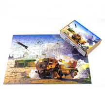 Фігурний дерев'яний пазл PuzzleOK "Хімарс" А3 PuzA3-00529