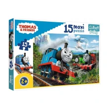 Пазли Trefl 15 елементів Maxi, 60 х 40 см, асорті 2+ 14283...
