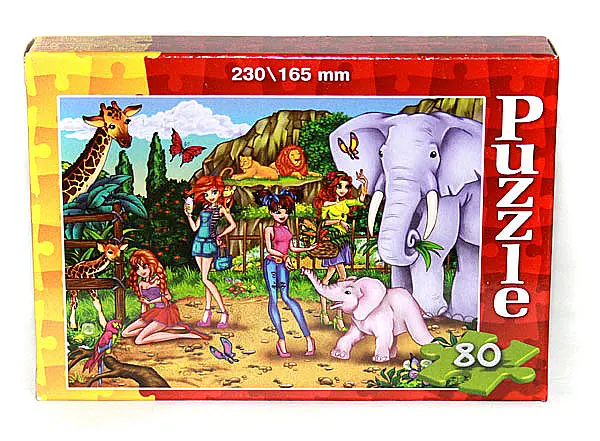 Пазлы Danko Toys 80 элементов, картонные 230 х 165 мм, детям от 3 лет C80-... Пазлы Danko Toys 80 элементов, картонные 230 х 165 мм, детям от 3 лет C80-... — фото 2