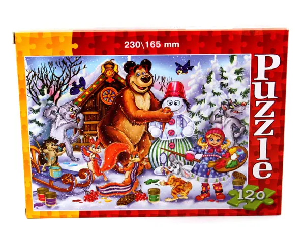 Пазлы Danko Toys 120 элементов, картонные 230 х 165 мм 3+ C120-26-03 Пазлы Danko Toys 120 элементов, картонные 230 х 165 мм 3+ C120-26-03 — фото 3