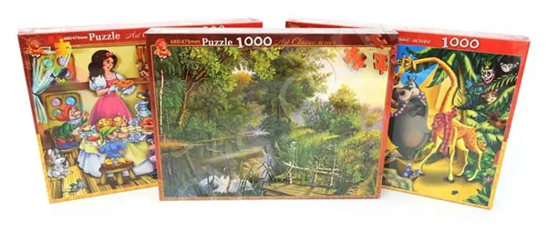 Пазли Danko Toys 1000 елементів нові, 680 х 475 мм C1000-10-01.02... — фото 2