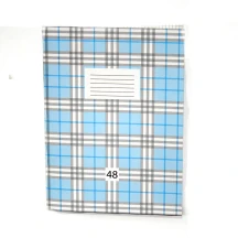 Книга канцелярська А4 48 аркушів, центральний шов, офсет, клітинка, м'яка обкладинка КН4548К