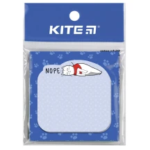 Блок паперу Kite з клейким шаром 70 х 70 мм, 50 аркушів, фігурний Nope Cat K22-298-1 — фото 2