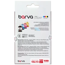 Фотопапір BARVA матовий 10 х 15 см 180 г 100 аркушів в упаковці IP-A180-255 — фото 2