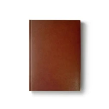 Щоденник недатований Аркуш А5, серія "Light", 176 аркушів, лінія, штучна шкіра, світло-коричневий 27021