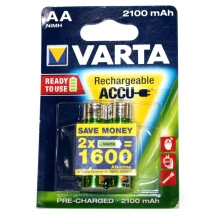 Акумулятор Varta ACCU AA 2100mAh BLI 2 NI - MH, 2 штуки під блістером Ready to Use, ціна за упаковку