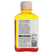 Чернило BARVA Canon/Lexmark/HP 180 мл универсальное, желтые CU4-478 — фото 2