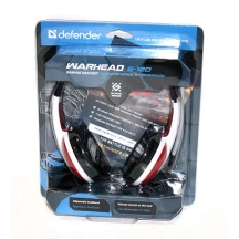 Наушники с микрофоном Defender Warhead, длинна кабеля 2 м G-120 — фото 2