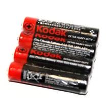 Батарейка KODAK Extra Heavy Duty R3 AAA, 4 штуки, ціна за упаковку CAT 30411715
