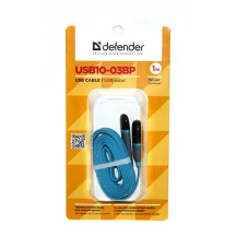 Кабель Defender 2.0 AM-microUSB+Lighting 1.0m USB10-03BР — фото 2