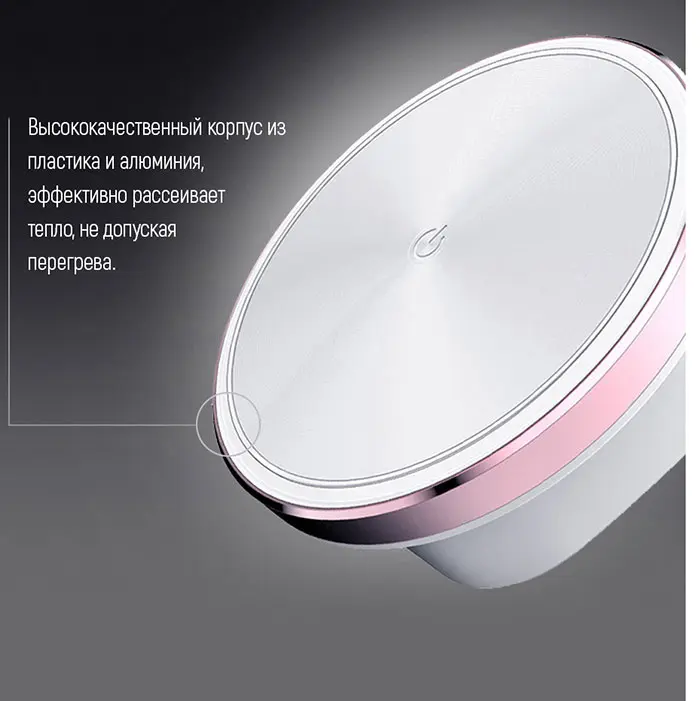 Світильник світлодіодний ColorWay з USB зарядкою 4 х USB 4.4A CW-CHL44A — фото 3