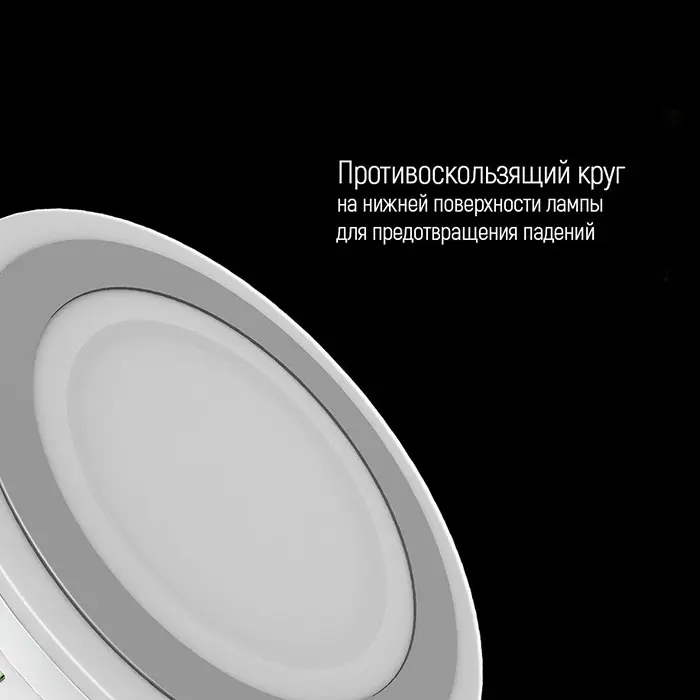 Світильник світлодіодний сенсорний ColorWay з USB зарядкою 2хUSB 7А CW-CHL22A — фото 6
