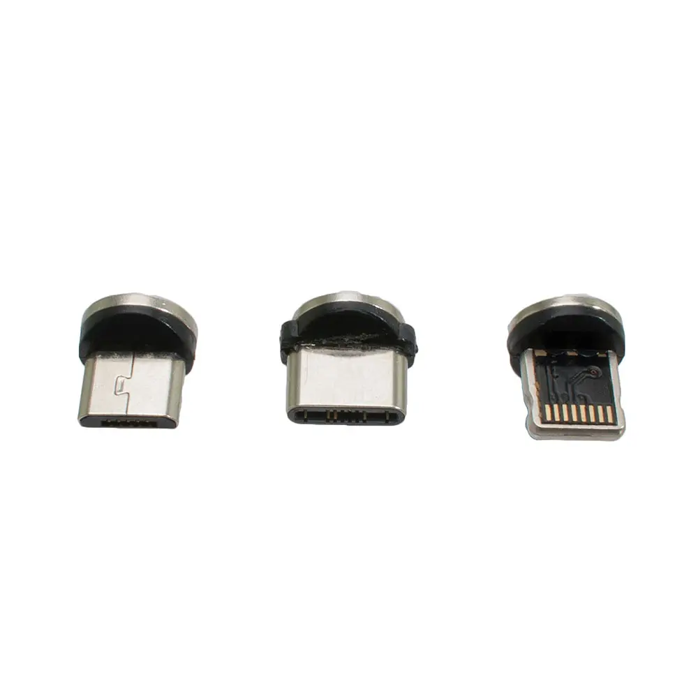 Кабель Patron магнітний 3 в 1 (microUSB+Lightning+Type-C) 2.0 PN-MAGN-3IN1 — фото 2