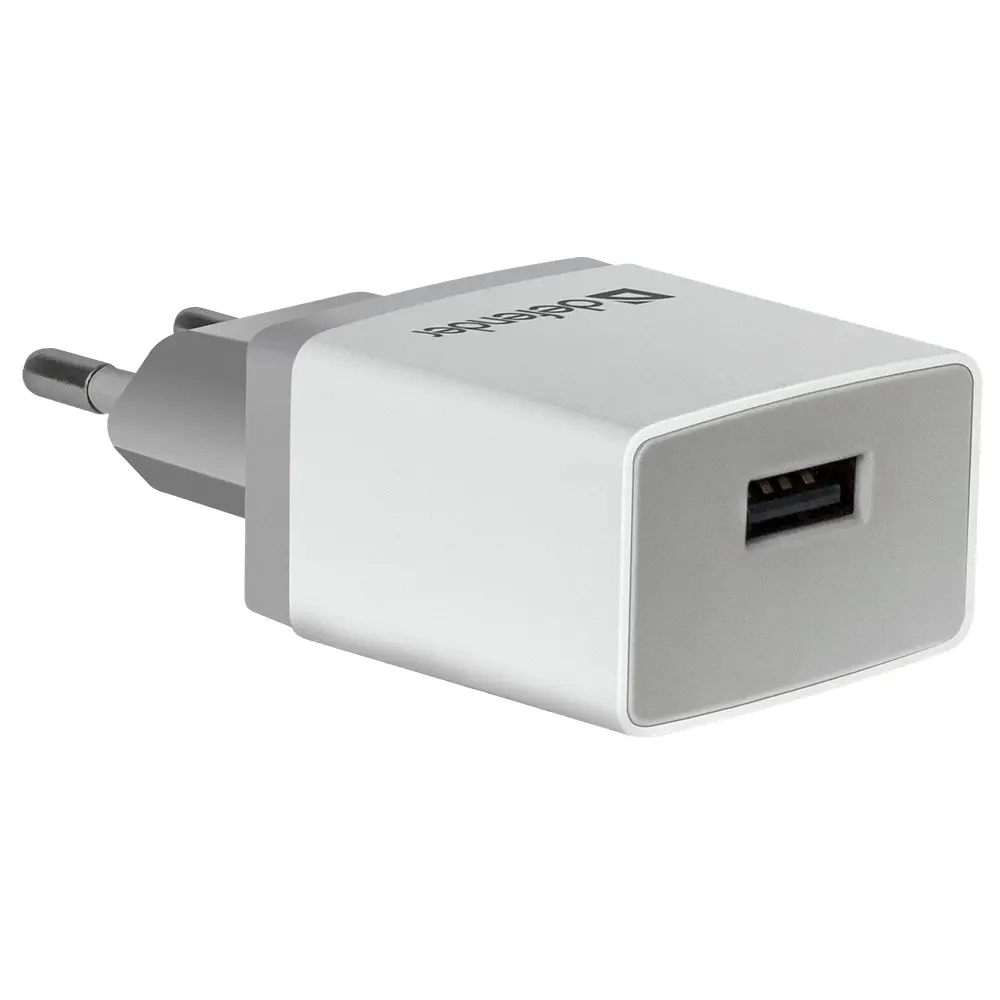 Мережевий зарядний пристрій Defender 1x USB, 5V/2.1A EPA-10 — фото 2