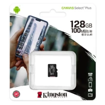 Карта пам'яті KINGSTON 128Gb Micro SDXC Class10 SDCS/128GBSP — фото 3