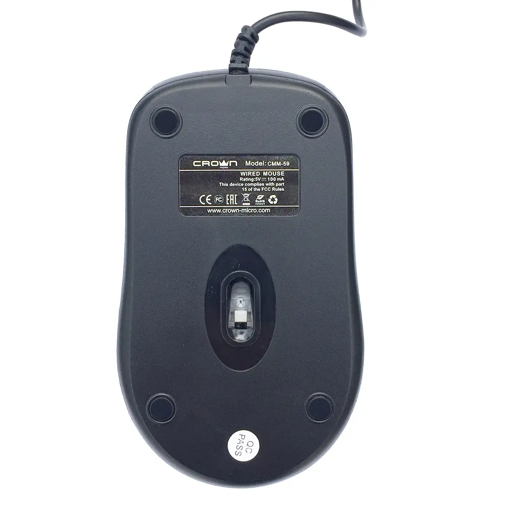Мишка оптична Crown USB CMM-59 — фото 3