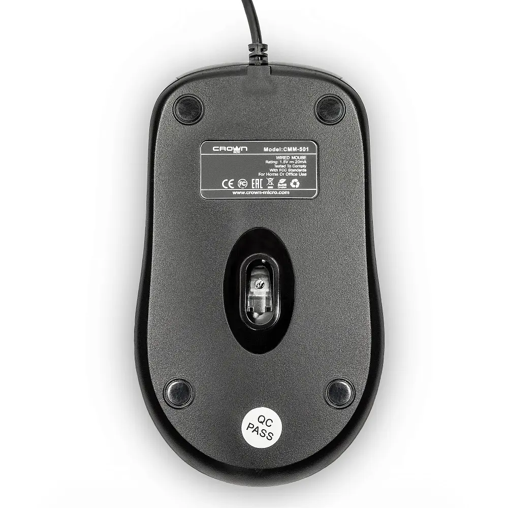 Мишка оптична Crown USB CMM-501 — фото 3