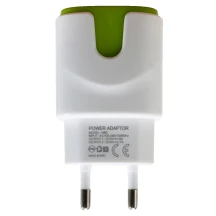Мережевий зарядний пристрій Patron 2 USB 2.0 2A PN-2USB-220V-G — фото 3