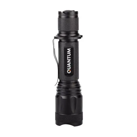 Ліхтар Quantum ручний Techno 10W LED з USB з акумулятором Li-ion18650/1500mAh QM-FL1010-CB — фото 2