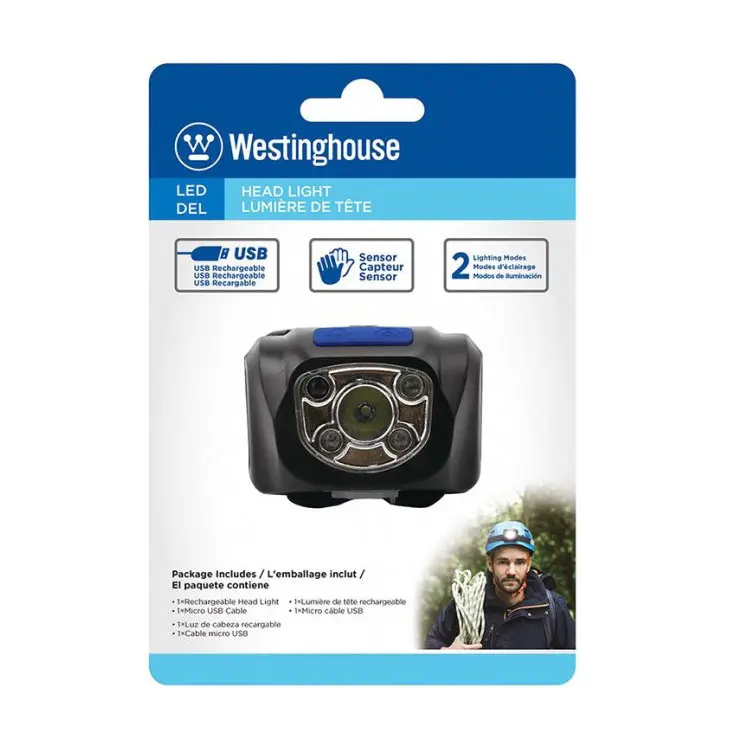 Ліхтар налобний з червоним світлом та сенсором Westinghouse світлодіодний WF71-DB — фото 2
