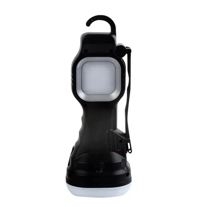 Ліхтар Quantum кемпінговий перезарядний Stalker 3W LED + COB solar з USB QM-FL3020 — фото 2