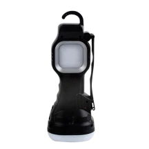Ліхтар Quantum кемпінговий перезарядний Stalker 3W LED + COB solar з USB QM-FL3020 — фото 2