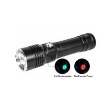 Ліхтар Quantum ручний Solid-M 10W LED з USB + з акумулятором Li-ion18650/1500mAh QM-FL1020-18650 — фото 2