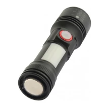 Ліхтар Quantum ручний "Adept" 10W LED zoom+ COB з USB, акумулятор не комплектується QM-FL1031 — фото 3