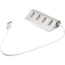Концентратор Maxxter Type-A USB Hub 4port USB HU2A-4P-01