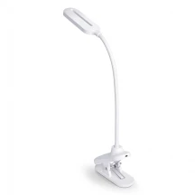 Лампа настільна Videx LED 7W 3000-5500K 220V біла, кліпса VL-TF09W — фото 3