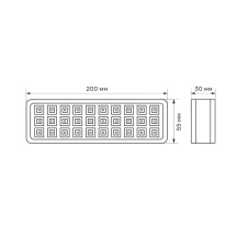 Світильник аварійний Titanum світлодідний 30 LED 6500K TL-EM1106 — фото 3