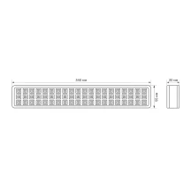 Світильник аварійний Titanum світлодіодний 60 LED 6500K TL-EM1108 — фото 3