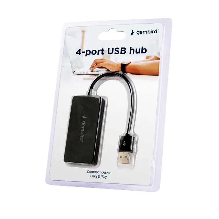 Концентратор Gembird USB Hub 4port USB UHB-U2P4-04 — фото 2