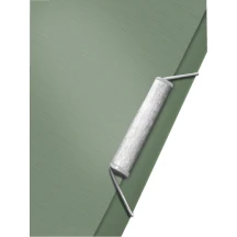 Папка - бокс Leitz Style, на гумку PP, на 150 аркушів, 235x8x320 мм, колір зелений 3977-00-53 — фото 3