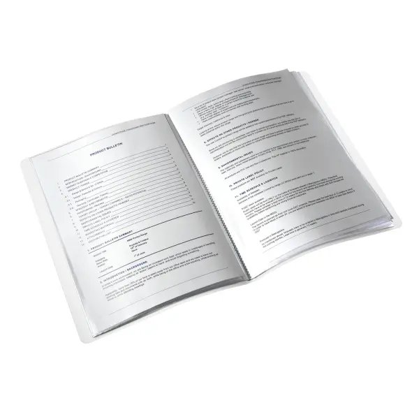 Папка с файлами Leitz WOW 20 файлов, 231x13x310 мм, цвет фиолетовый металлик 4631-00-62 131122_1