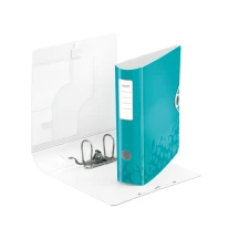 Папка-реєстратор Leitz Active WOW 180°, 80 мм, колір бірюзовий 1106-00-51 — фото 2