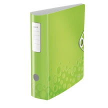 Папка-реєстратор Leitz Active WOW 180°, 80 мм, колір зелений 1106-00-64