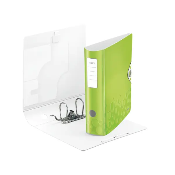 Папка-реєстратор Leitz Active WOW 180°, 80 мм, колір зелений 1106-00-64 — фото 2