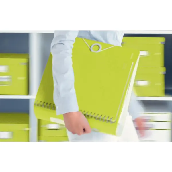 Папка-реєстратор Leitz Active WOW 180°, 80 мм, колір зелений 1106-00-64 — фото 4