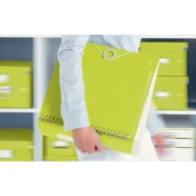 Папка-реєстратор Leitz Active WOW 180°, 80 мм, колір зелений 1106-00-64 — фото 4