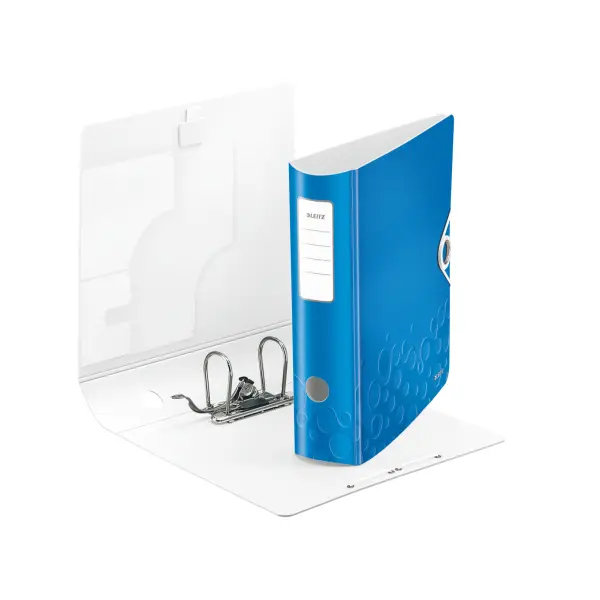 Папка-реєстратор Leitz Active WOW 180°, 80 мм, колір синій 1106-00-36 — фото 2