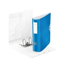 Папка-реєстратор Leitz Active WOW 180°, 80 мм, колір синій 1106-00-36 — фото 2
