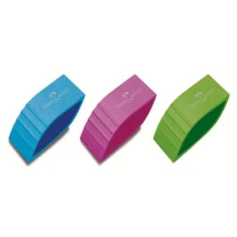 Гумка Faber-Castell кольорова Shaped Eraser в індивідуальній упаковці 183057